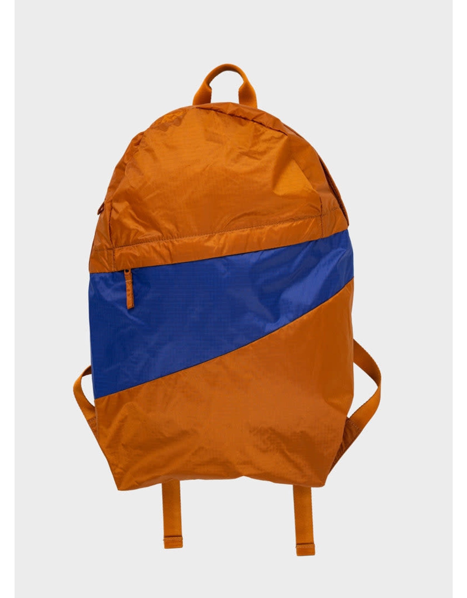 Susan Bijl Foldable Backpack L, Sample & Electric Blue - 54 x 28 x 15 cm