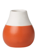 Raeder Plukselvaasjes Oranje - set v 4 - Hoogte 4 - 8 cm