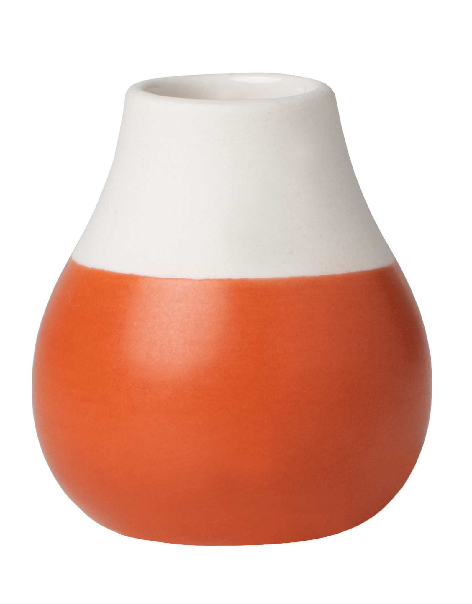 Raeder Plukselvaasjes Oranje - set v 4 - Hoogte 4 - 8 cm