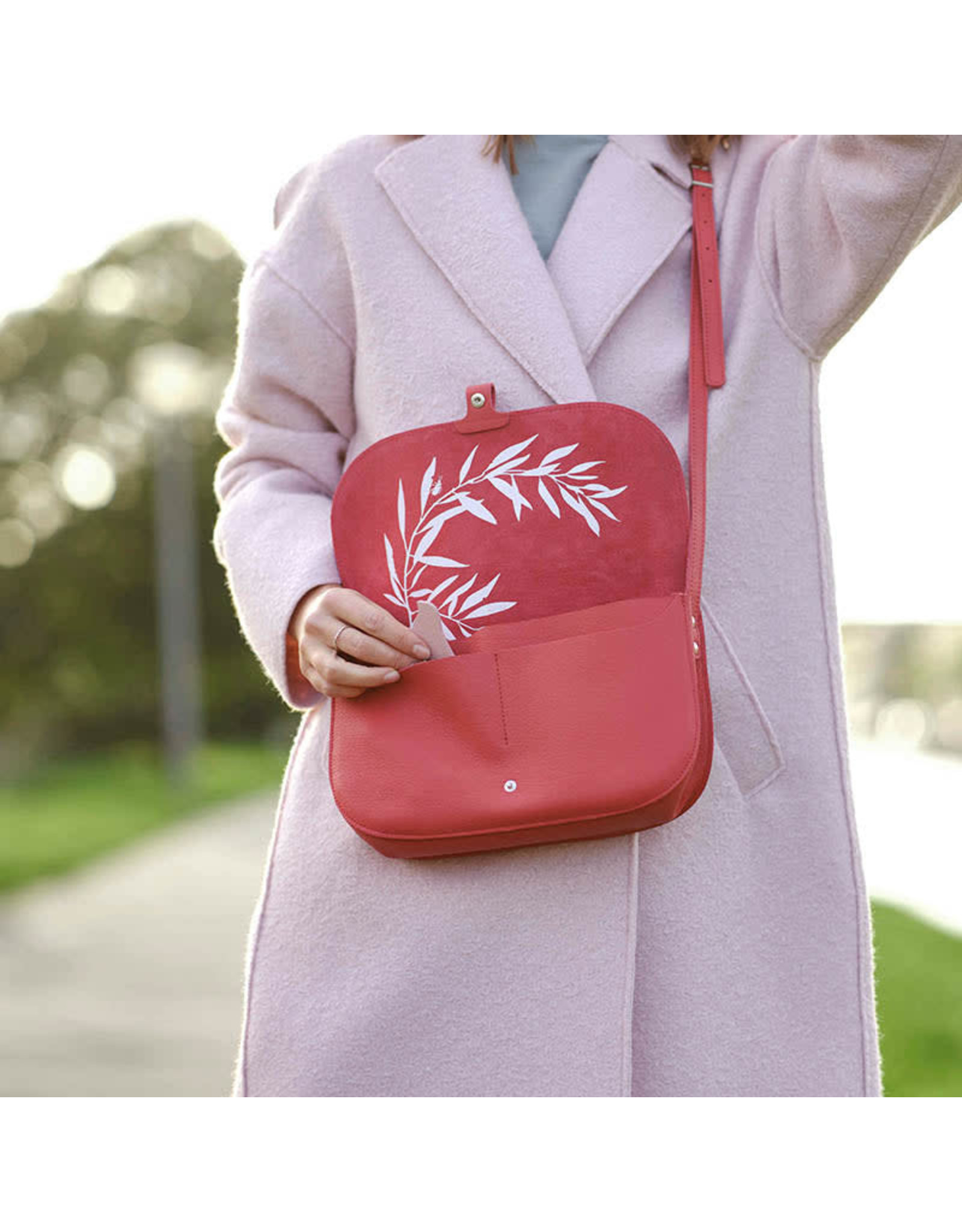 Keecie Wish Tree Bag, Coral