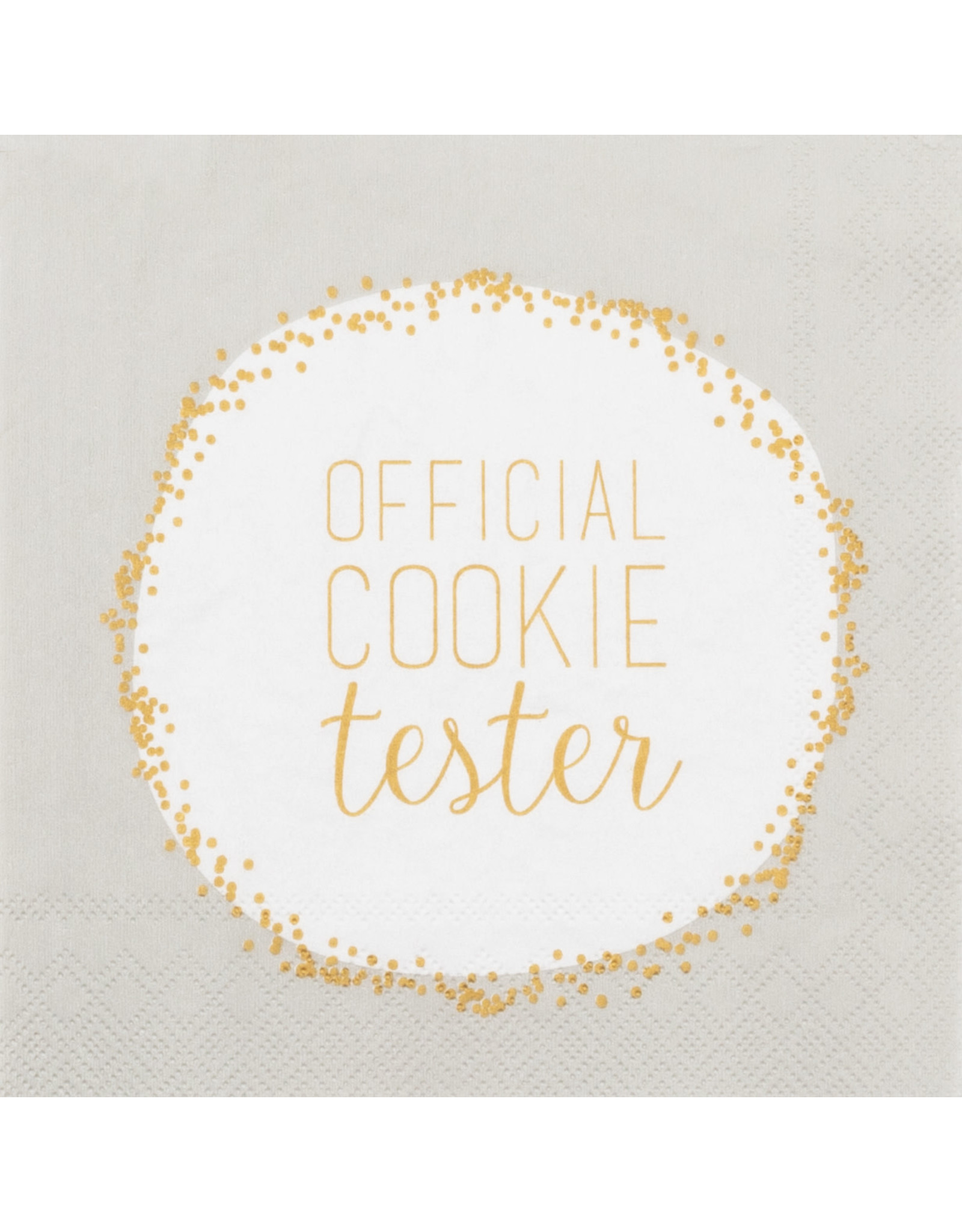Raeder Servetten - Official cookie tester - 25 x 25 cm
