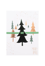 Raeder Wenskaart, Kerst - Christmas Ribbon - Dubbele kaart + Envelop