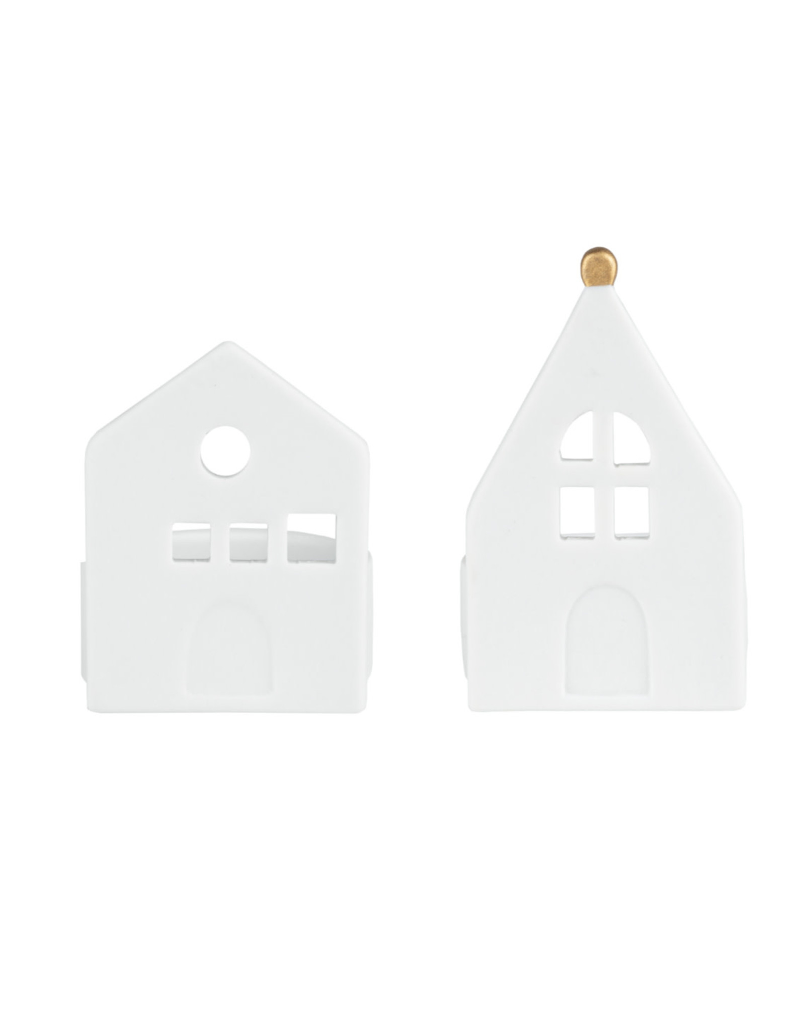 Raeder Lichthuisje mini - Guesthouse en Dreamhouse - 2 stuks - 6,5 x 6 x 9 cm