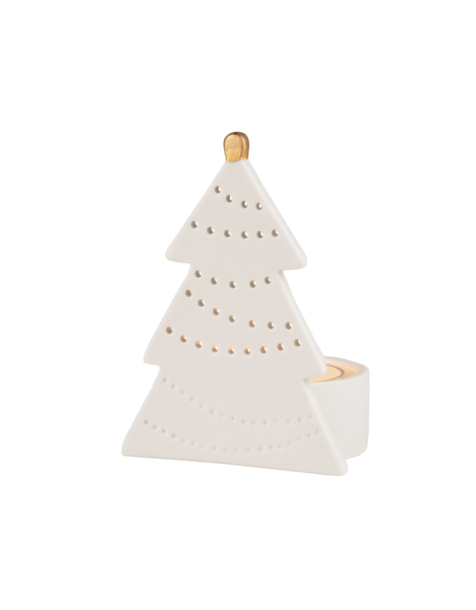 Raeder Mini Lichthuisje - Kerstboom - 6,5 x 5,5 x 9 cm