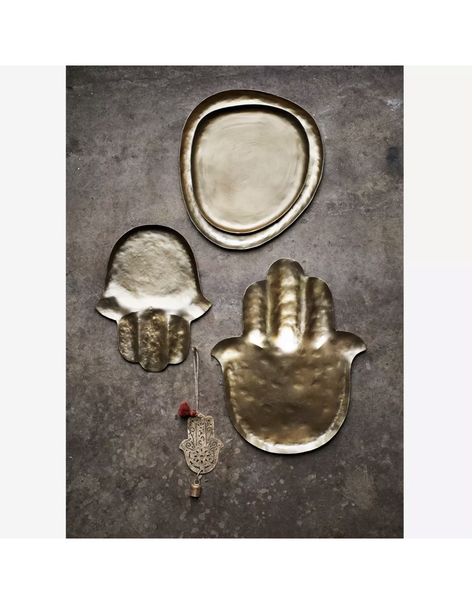 Madam Stoltz Hanger - Fatima's hand met bel - 10cm