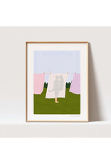 Thomas Gravereau Print A3 - Love in the meadow