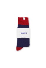 Wolvis Socks 3 - Blue, Red