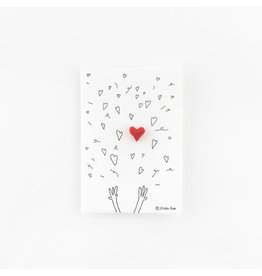 Studio Flash Pin - Hearts Confetti
