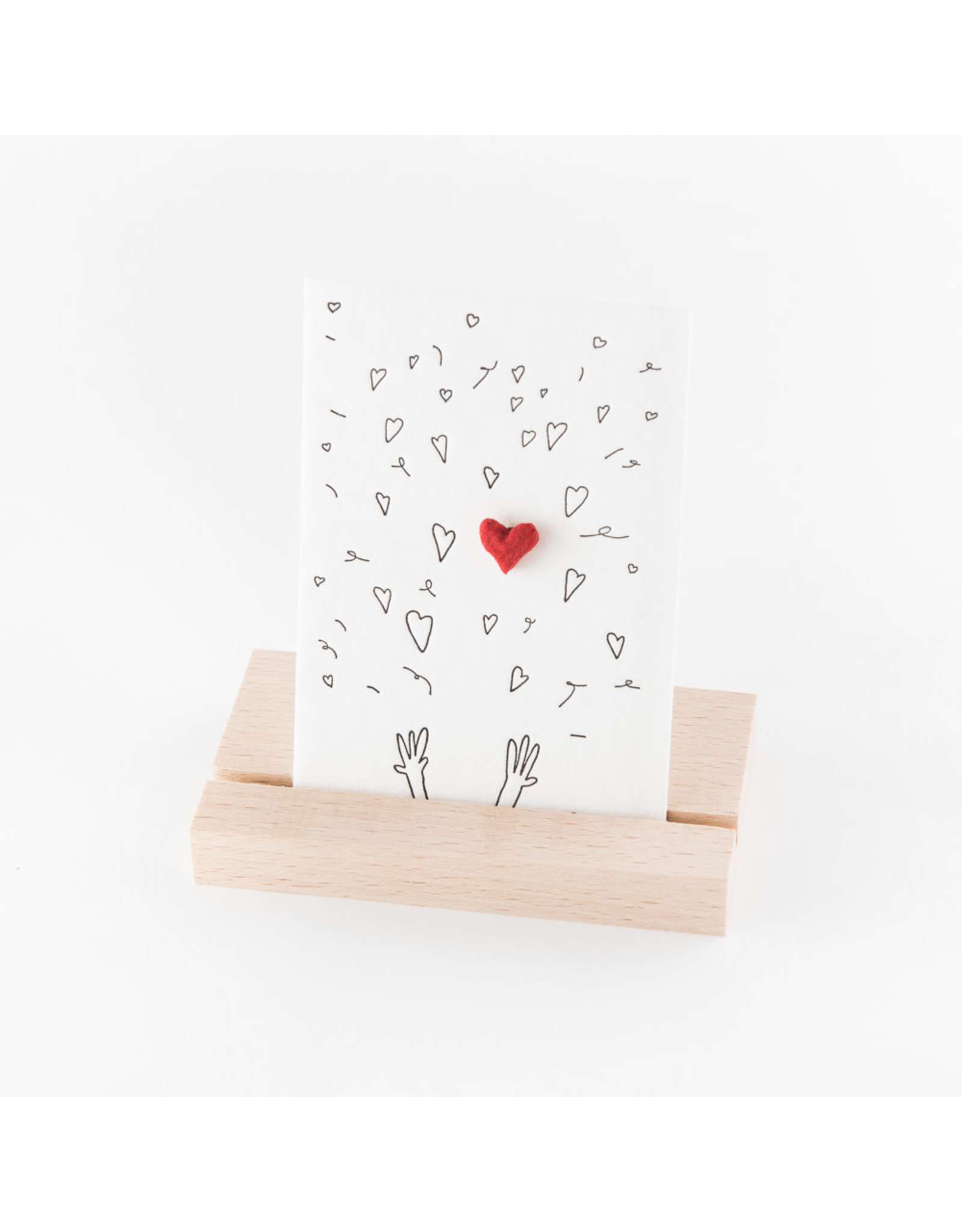 Studio Flash Pin - Hearts Confetti