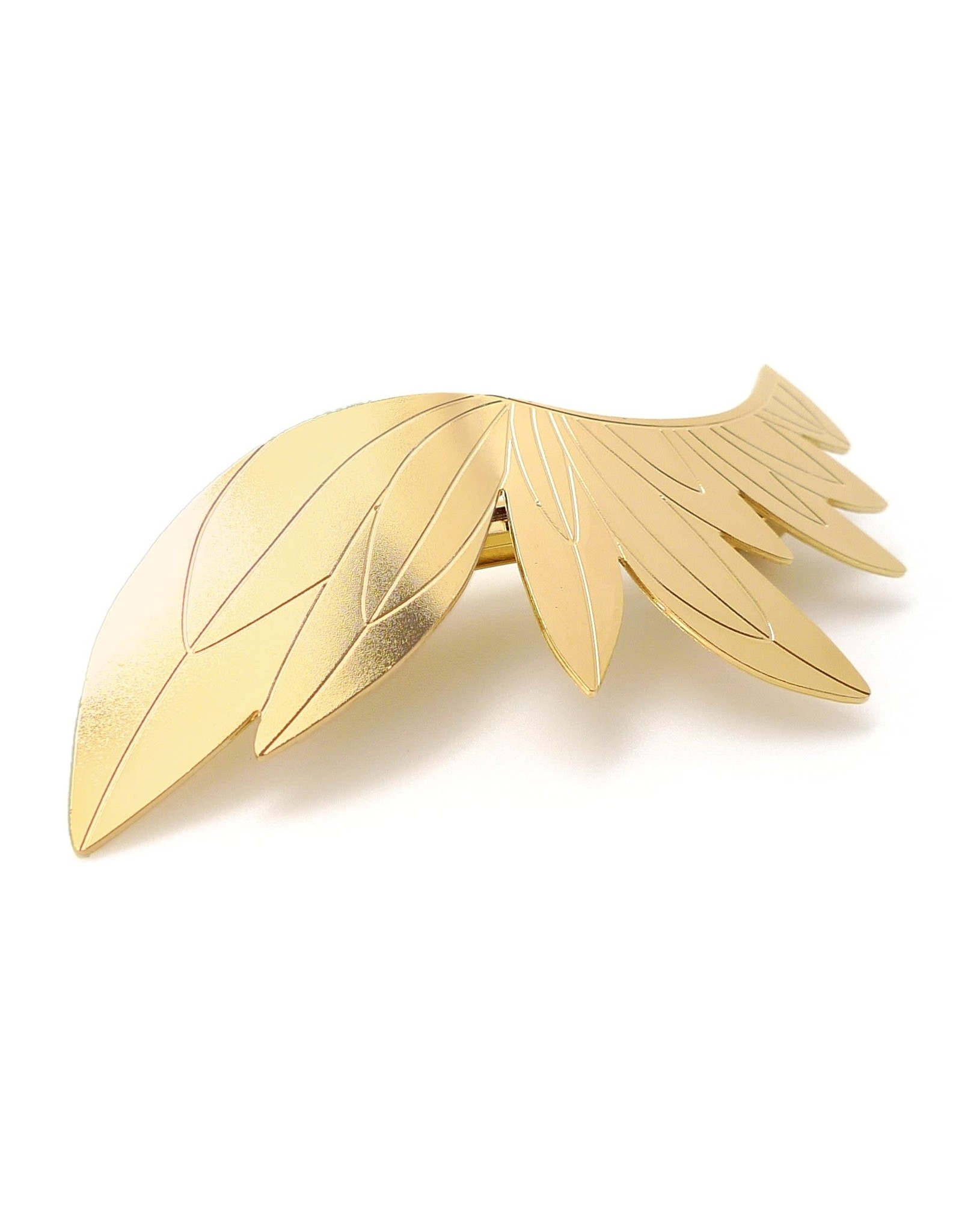 Nadja Carlotti Maxi haarspeld - Plumage -7,5 x 3cm