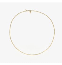 Judith Benita Ketting Molto Simple - Goud - Messing Verguld - Lengte 43cm