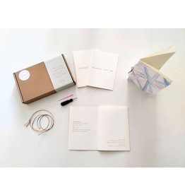 verhalenboetiek nieuwjaarsbrief DIY kit - 1 wensboekje