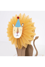 Meri Meri Wenskaart - Lion Honeycomb Kaart + Envelope