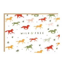 Jade Fisher Wenskaart - Naya, Wild & Free - Dubbele kaart + Envelop