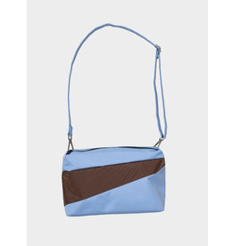 Susan Bijl Bum Bag M, Mist & Brown - 19 x 28 x 8,5