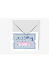Typealive Wenskaart - Dad Lottery - Postkaart + Envelop