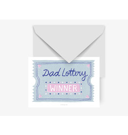 Typealive Wenskaart - Dad Lottery - Postkaart + Envelop