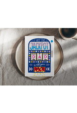 Typealive Wenskaart - Jackpot Dad - Postkaart + Envelop