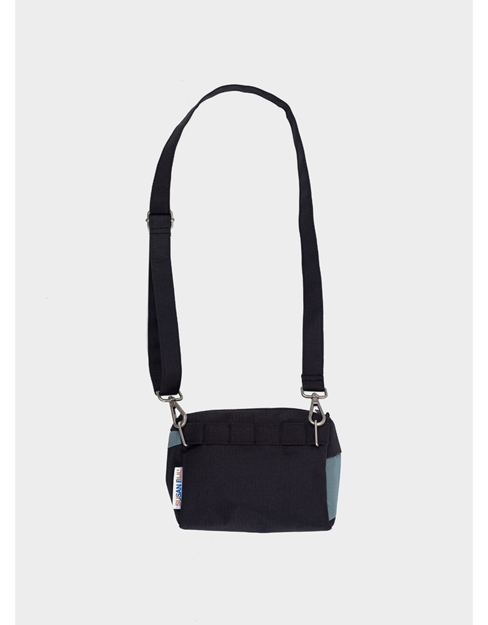 Susan Bijl Bum Bag S, Black & Grey - 13 x 18,5 x 6,5