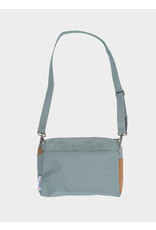 Susan Bijl Bum Bag M, Grey & Camel - 19 x 28 x 8,5