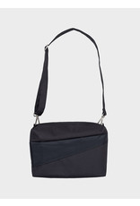 Susan Bijl Bum Bag M, Black & Black - 19 x 28 x 8,5