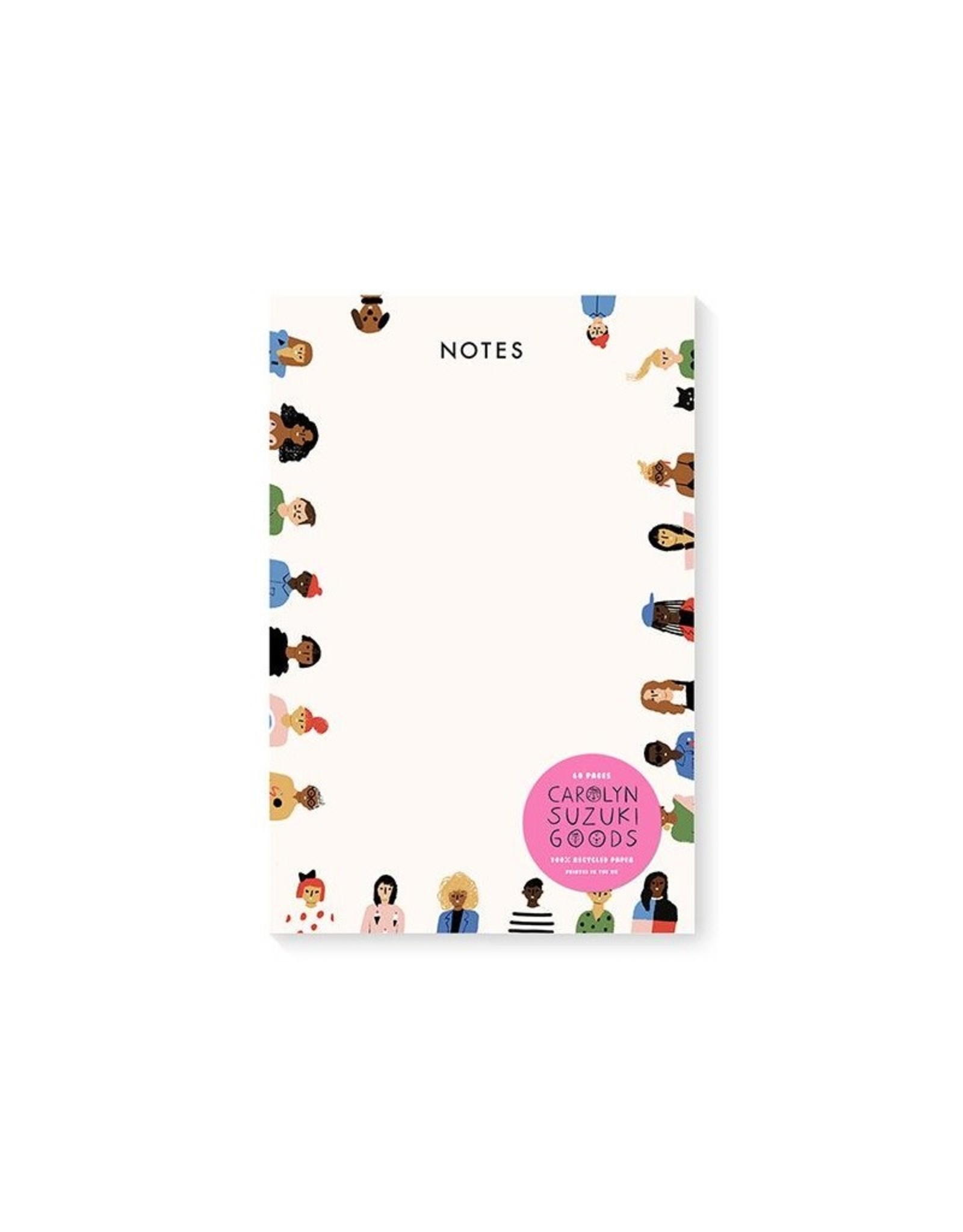 Carolyn Suzuki Goods Notepad A5 - Friends