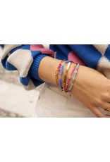 Label Kiki Armband - Candy Crush - RVS