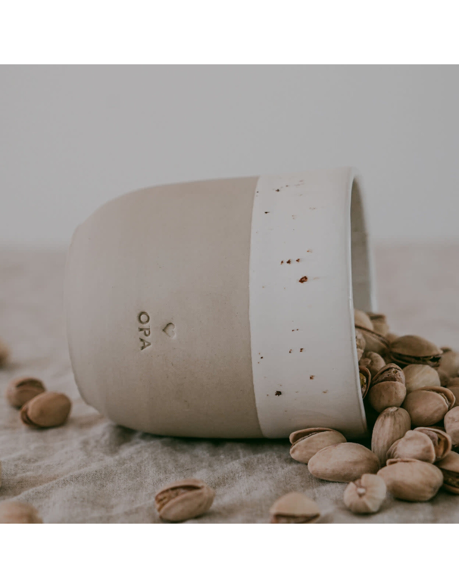 Eulenschnitt Eulenschnitt Mok Opa – handgemaakt keramiek (320ml)