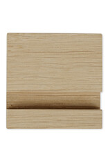 Storytiles Houder - 6,5 x 6,5 x 1,5 cm - Duurzaam eikenhout - One size fits all