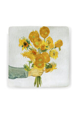 Storytiles Mini Tegel / Magneet -  Sunflowers from me to you  - 6 x 6 cm