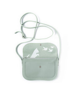 Keecie Cat Chase Bag, Dusty Green
