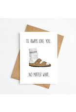 Studio Raquelle Wenskaart - No matter what - Postkaart + Envelop