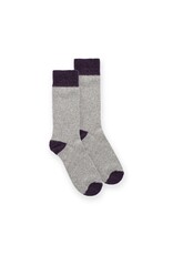 Wolvis Socks - Grey, Plum
