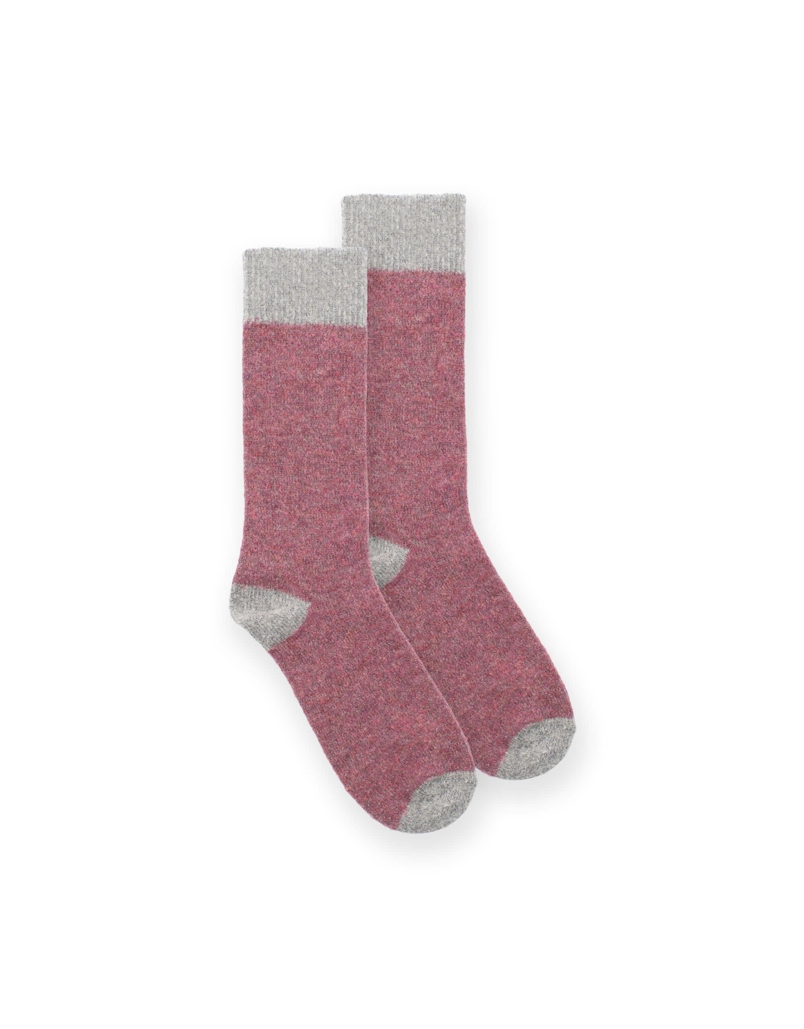 Wolvis Socks - Pink, Grey