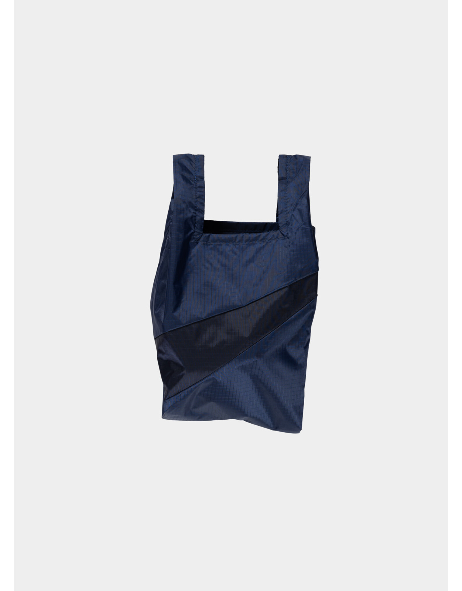 Susan Bijl Shopping bag S, Navy & Water - 18 x 39 x 14,5cm