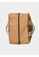 Susan Bijl Tote Bag L, Camel & Greenscreen - 37 x 56 x 26 cm