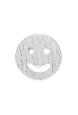 Lulu Copenhagen Oorbel Stud - Smiley - Zilver - Single