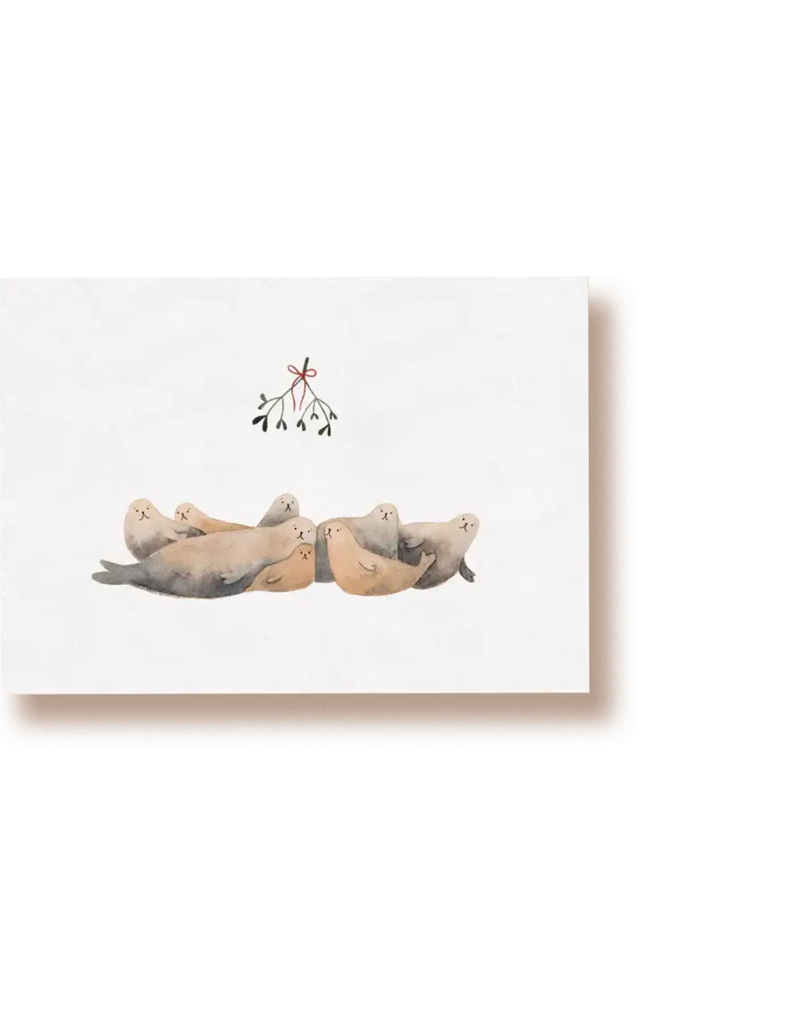 Tucán y limón Wenskaart - Christmas Seals - Postkaart + Envelop