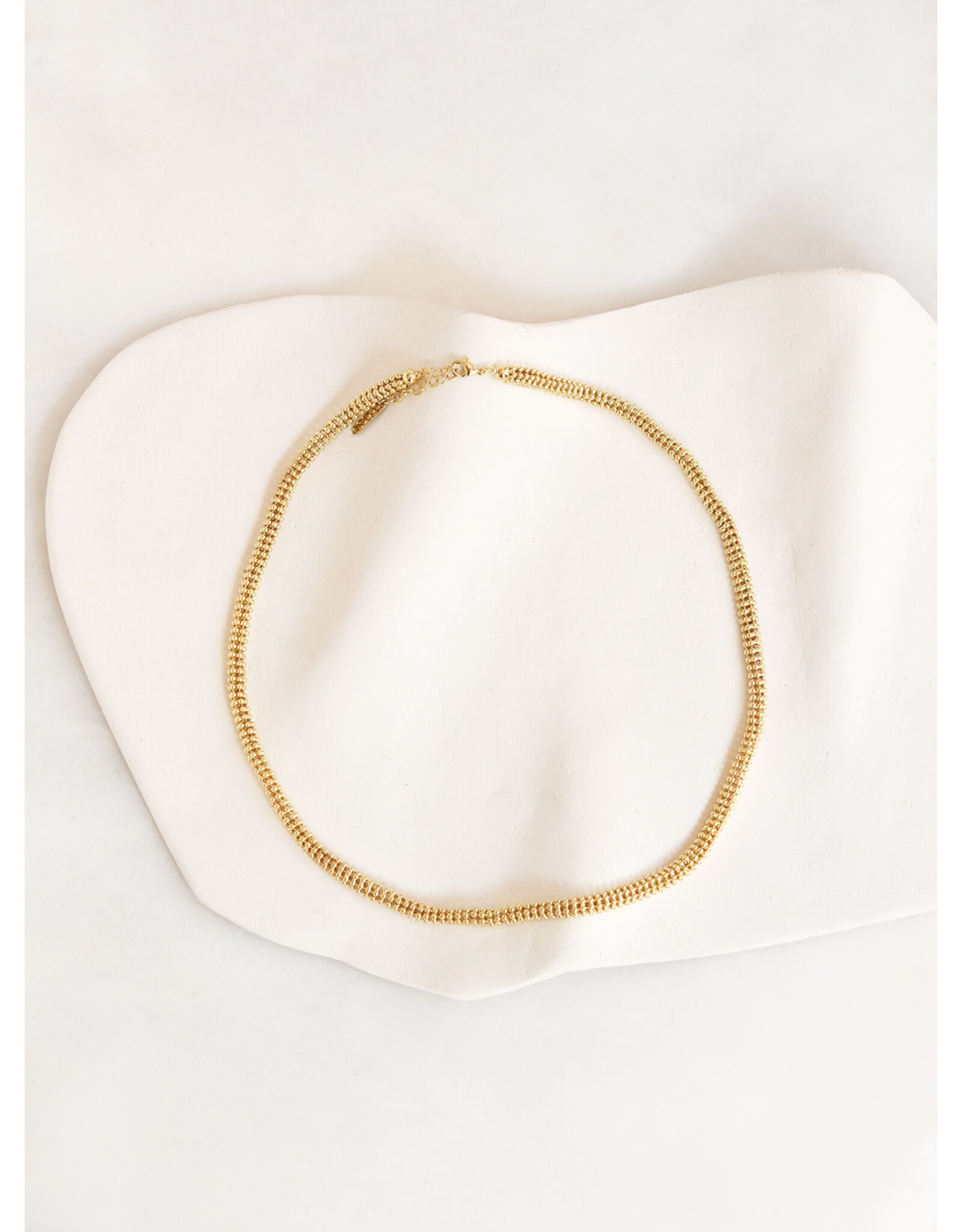 Judith Benita Ketting Deia Maxi - Goud - Messing Verguld (24K)