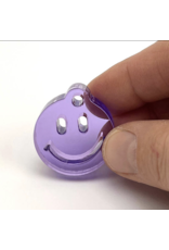 Mo Ma Tai Sleutelhanger Smiley - Transparent Purple