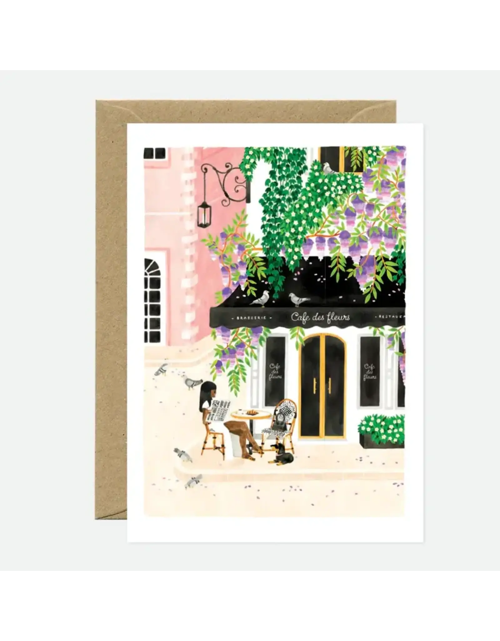 All The Ways to Say Wenskaart - Paris - Dubbele kaart + Envelop