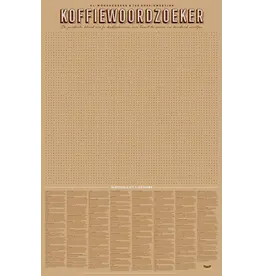 Stratier Spelposter XL - Koffiewoordzoeker