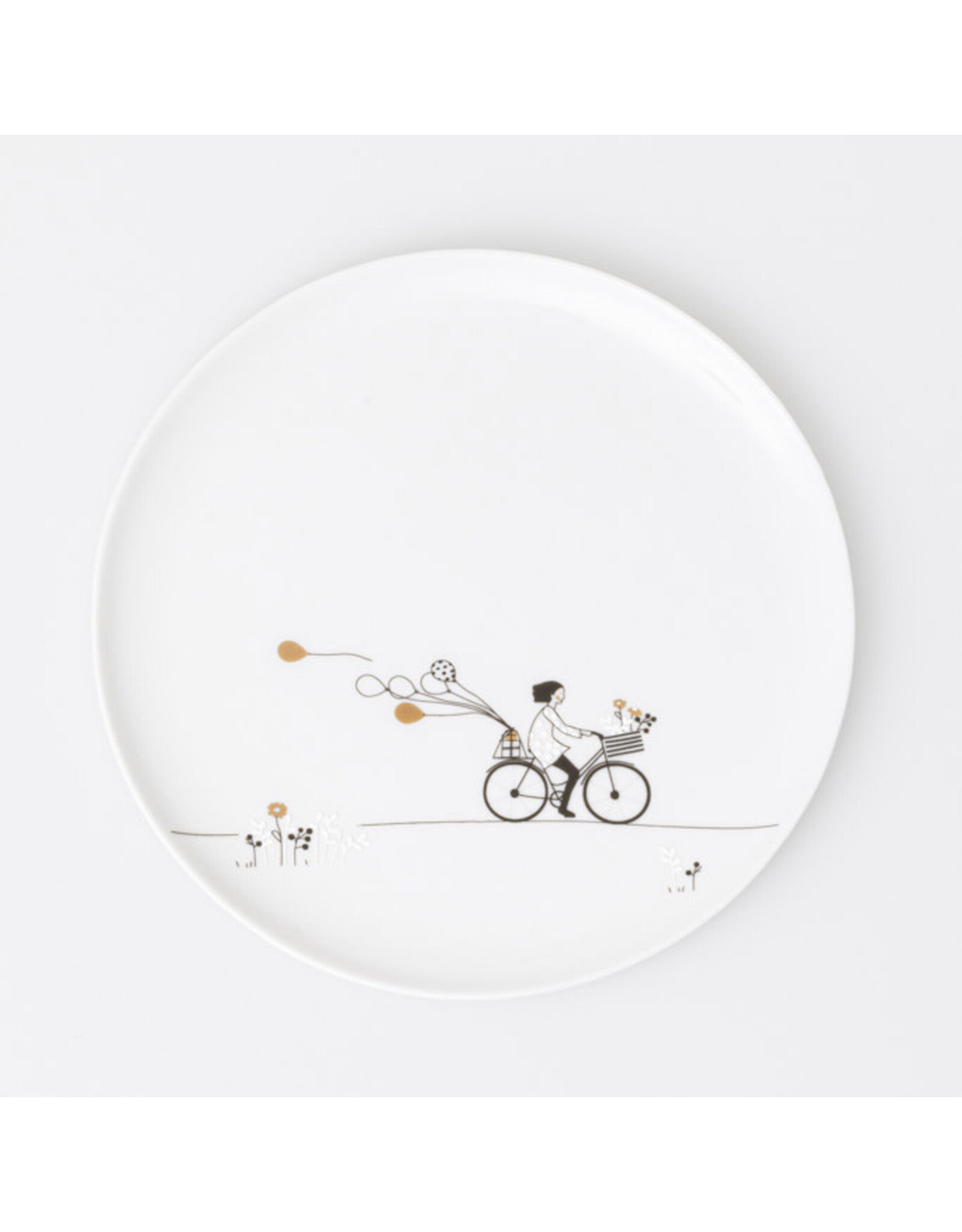 Raeder Bordje - Cycling - Ø 15cm