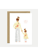 All The Ways to Say Wenskaart - Mama Daughter - Dubbele kaart + Envelop