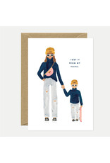 All The Ways to Say Wenskaart - Mama Son - Dubbele kaart + Envelop