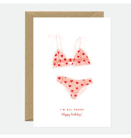 All The Ways to Say Wenskaart - Sexy Underwear - Dubbele kaart + Envelop