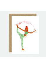 All The Ways to Say Wenskaart - Yoga Rosé - Dubbele kaart + Envelop