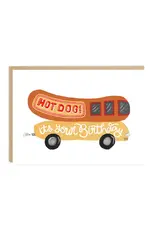 Jade Fisher Wenskaart - Mayer Hotdog Van - Dubbele kaart + Envelop