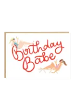 Jade Fisher Wenskaart - Niamh, Birhtday babe - Dubbele kaart + Envelop