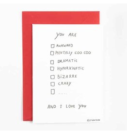 Studio Flash Wenskaart - You are... - Postkaart + Envelop